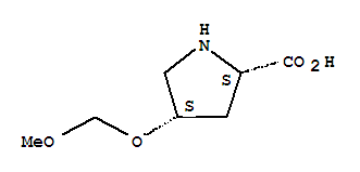 (4s)-(9ci)-4-(甲氧基甲氧基)-L-脯氨酸结构式_810685-23-5结构式