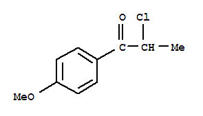 (9ci)-2-氯-1-(4-甲氧基苯基)-1-丙酮结构式_81112-07-4结构式