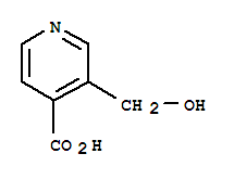 (9ci)-3-(羟基甲基)-4-吡啶羧酸结构式_81113-13-5结构式