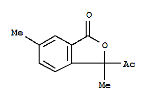 3-乙酰基-3,6-二甲基苯酞结构式_816429-83-1结构式