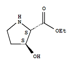 L-proline, 3-hydroxy-, ethyl ester, (3s)-(9ci) Structure,817555-90-1Structure