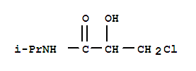 3-氯-2-羟基-N-(1-甲基乙基)-丙酰胺结构式_81784-42-1结构式
