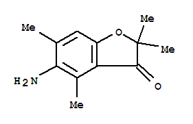 3(2H)-benzofuranone,5-amino-2,2,4,6-tetramethyl-(9ci) Structure,820257-60-1Structure