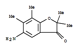3(2H)-benzofuranone,5-amino-2,2,6,7-tetramethyl-(9ci) Structure,820257-61-2Structure