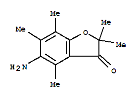 3(2H)-benzofuranone,5-amino-2,2,4,6,7-pentamethyl-(9ci) Structure,820257-63-4Structure