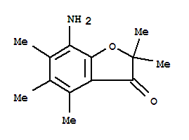 3(2H)-benzofuranone,7-amino-2,2,4,5,6-pentamethyl-(9ci) Structure,820257-64-5Structure