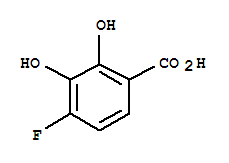 Benzoic acid,4-fluoro-2,3-dihydroxy- Structure,823797-30-4Structure