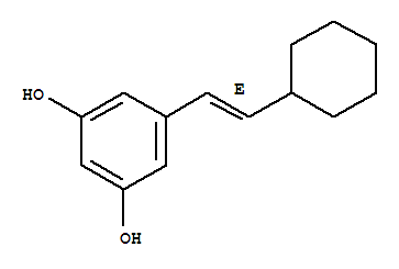 1,3-Benzenediol ,5-[(1e)-2-cyclohexylethenyl]-(9ci) Structure,823804-73-5Structure