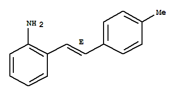 Benzenamine,2-[(1e)-2-(4-methylphenyl)ethenyl]-(9ci) Structure,823809-34-3Structure