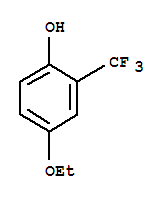 (9CI)-4-乙氧基-2-(三氟甲基)-苯酚结构式_823817-18-1结构式