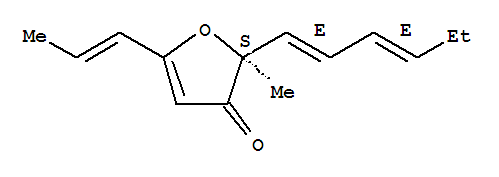 3(2H)-furanone,2-(1e,3e)-1,3-hexadienyl-2-methyl-5-(1-propenyl)-,(2s)-(9ci) Structure,824412-82-0Structure