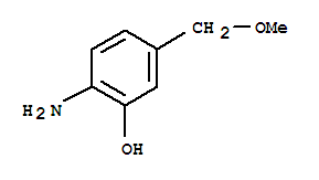 Phenol ,2-amino-5-(methoxymethyl)- Structure,824933-84-8Structure