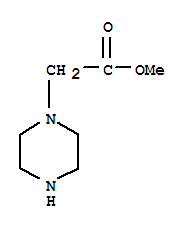 哌嗪-1-乙酸甲酯双盐酸盐结构式_82516-17-4结构式