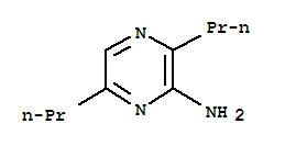 (9CI)-3,6-二丙基-吡嗪胺结构式_82818-63-1结构式