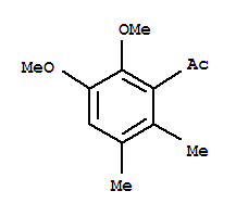 (7ci)-2,3-二甲氧基-5,6-二甲基-苯乙酮结构式_828283-32-5结构式