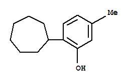 (9CI)-2-环庚基-5-甲基-苯酚结构式_828288-74-0结构式