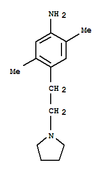 Benzenamine,2,5-dimethyl-4-[2-(1-pyrrolidinyl)ethyl]-(9ci) Structure,828911-68-8Structure