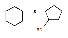 Cyclopentanol ,2-(cyclohexylthio)-(5ci) Structure,828913-99-1Structure