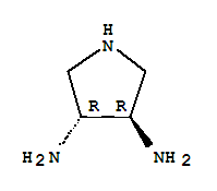 3,4-Pyrrolidinediamine,(3r,4r)-rel-(9ci) Structure,828928-28-5Structure