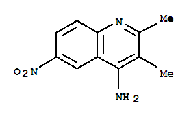 4-Quinolinamine,2,3-dimethyl-6-nitro-(9ci) Structure,828930-80-9Structure