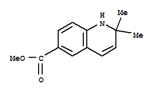 6-Quinolinecarboxylicacid,1,2-dihydro-2,2-dimethyl-,methylester(9ci) Structure,828938-82-5Structure