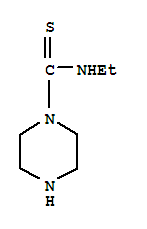 (9ci)-n-乙基-1-哌嗪硫代甲酰胺结构式_83547-34-6结构式