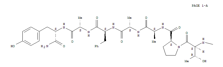 ACETYL-(ALA10·11)-RANTES (1-14) AMIDE (HUMAN)结构式_838825-26-6结构式