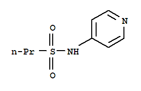 (9CI)-N-4-吡啶-1-丙烷磺酰胺结构式_838837-51-7结构式