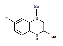 Quinoxaline, 7-fluoro-1,2,3,4-tetrahydro-1,3-dimethyl-(9ci) Structure,83939-05-3Structure