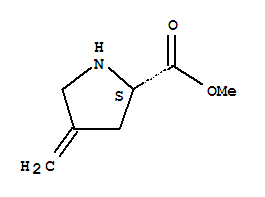 L-proline, 4-methylene-, methyl ester (9ci) Structure,84348-40-3Structure