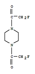 (9ci)-1,4-双(氟乙酰基)-哌嗪结构式_84349-94-0结构式