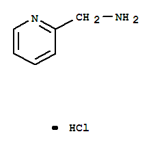 吡啶-2-基甲胺盐酸盐结构式_84359-11-5结构式