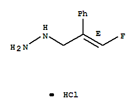 ((Z)-3-fluoro-2-phenyl-allyl)-hydrazine Structure,843651-70-7Structure