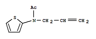 (9CI)-N-2-丙烯基-N-2-噻吩乙酰胺结构式_845742-84-9结构式