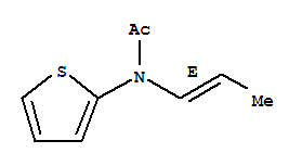 (9CI)-N-(1E)-1-丙烯基-N-2-噻吩乙酰胺结构式_845742-88-3结构式