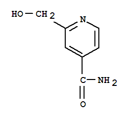 (9ci)-2-(羟基甲基)-4-吡啶羧酰胺结构式_84589-39-9结构式