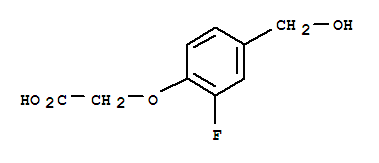 (9CI)-[2-氟-4-(羟基甲基)苯氧基]-乙酸结构式_846046-30-8结构式
