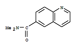 6-Quinolinecarboxamide,n,n-dimethyl-(9ci) Structure,847248-48-0Structure