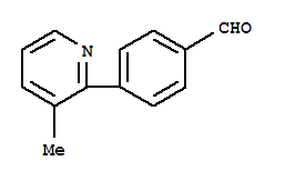 4-(3-Methylpyridin-2-yl)benzaldehyde Structure,847446-84-8Structure