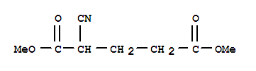 (9ci)-2-氰基-戊二酸二甲酯结构式_84763-24-6结构式