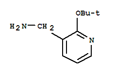 3-(氨基甲基)-2-叔丁氧基吡啶结构式_849021-22-3结构式