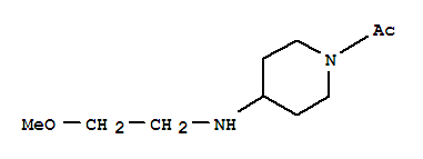 1-乙酰基-N-(2-甲氧基乙基)哌啶-4-胺结构式_849021-41-6结构式