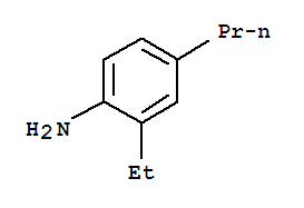 Benzenamine,2-ethyl-4-propyl- Structure,849208-86-2Structure