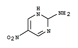 (9ci)-1,2-二氢-5-硝基-2-嘧啶胺结构式_84928-78-9结构式
