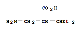 Pentanoic acid,2-(aminomethyl)-3-ethyl- Structure,849500-80-7Structure