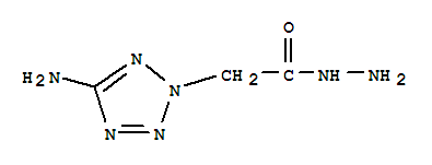 2H-tetrazole-2-acetic acid,5-amino-,hydrazide Structure,849605-09-0Structure