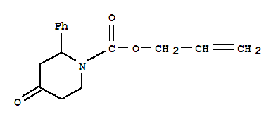 1-Alloc-2-phenyl-piperidin-4-one Structure,849928-32-1Structure