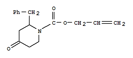 1-ALLOC-2-苄基-哌啶-4-酮结构式_849928-33-2结构式