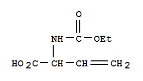 3-Butenoic acid,2-[(ethoxycarbonyl)amino]- Structure,850144-92-2Structure