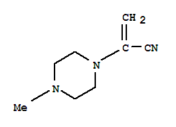 1-Piperazineacetonitrile,4-methyl--alpha--methylene- Structure,850200-56-5Structure